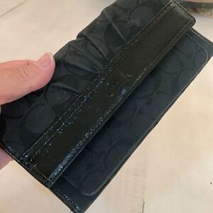 COACH Black Wallet 